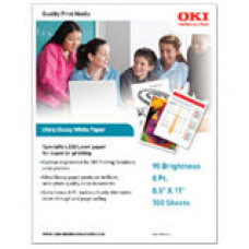 OKI Ultra Glossy Media (5" x 7") (50 Cards/Box) - TAA Compliance 52208910