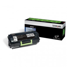 Lexmark (521H) High Yield Return Program Toner Cartridge (25,000 Yield) - TAA Compliance 52D1H00