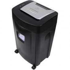 Royal MC1800 Paper Shredder - Continuous Shredder - Micro Cut - 18 Per Pass - for shredding Paper, CD, DVD, Credit Card, Staples, Paper Clip - 0.157" x 0.394" Shred Size - 30 Minute Run Time - 8.50 gal Wastebin Capacity - 745.70 W - Black 89178B