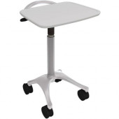 Ergotron Anthro Zido EMR Cart Package - 146 lb Capacity - 4 Casters - 4" Caster Size - Medium Density Fiberboard (MDF), Cast Metal - 40" Height - Steel Frame - Cool Gray - TAA Compliance BZD01CG/CG4