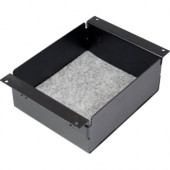 Havis 6" Accessory Pocket, 2.5" Deep - External Dimensions: 8.6" Width x 2.5" Depth x 6" Height - Hinged, Lid Lock Closure - For Accessories - TAA Compliance C-AP-0625