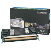 Lexmark Black Return Program Toner Cartridge (1,500 Yield) - Design for the Environment (DfE), TAA Compliance C5200KS