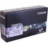 Lexmark Cyan Return Program Toner Cartridge for US Government (3,000 Yield) (TAA Compliant Version of C5220CS) - TAA Compliance C5226CS