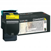 Lexmark Extra High Yield Yellow Toner Cartridge (4,000 Yield) C544X2YG