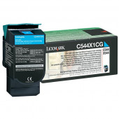 Lexmark Extra High Yield Cyan Return Program Toner Cartridge for US Government (4,000 Yield) (TAA Compliant Version of C544X1CG) - TAA Compliance C544X4CG