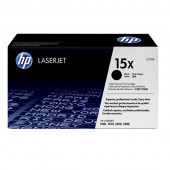 HP 15X (C7115X) Black Original LaserJet Toner Cartridge (3,500 Yield) - Design for the Environment (DfE), TAA Compliance C7115X