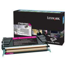 Lexmark High Yield Magenta Return Program Toner Cartridge for US Government (10,000 Yield) (For Use in Model C748 Only) (TAA Compliant Version of C748H1MG) - TAA Compliance C748H4MG