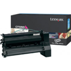 Lexmark Extra High Yield Magenta Toner Cartridge (15,000 Yield) C7722MX