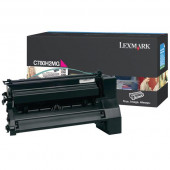 Lexmark High Yield Magenta Toner Cartridge (10,000 Yield) C780H2MG