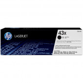 HP 43X (C8543X) Black Original LaserJet Toner Cartridge (30,000 Yield) - Design for the Environment (DfE), TAA Compliance C8543X