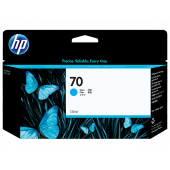 HP 70 (C9452A) Cyan Original Ink Cartridge (130 ml) - Design for the Environment (DfE), TAA Compliance C9452A