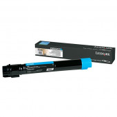 Lexmark High Yield Cyan Toner Cartridge (22,000 Yield) - TAA Compliance C950X2CG