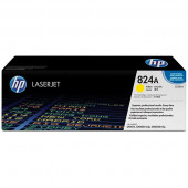 HP 824A (CB382A) Yellow Original LaserJet Toner Cartridge (21,000 Yield) - Design for the Environment (DfE), TAA Compliance CB382A