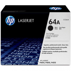 HP 64A (CC364A) Black Original LaserJet Toner Cartridge (10,000 Yield) - Design for the Environment (DfE), TAA Compliance CC364A