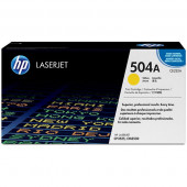 HP 504A (CE252A) Yellow Original LaserJet Toner Cartridge (7,000 Yield) - Design for the Environment (DfE), TAA Compliance CE252A