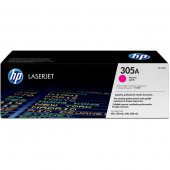 HP 305A (CE413A) Magenta Original LaserJet Toner Cartridge (2,600 Yield) - REACH, TAA Compliance CE413A