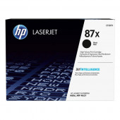 HP 87X (CF287X) High Yield Black Original LaserJet Toner Cartridge (18,000 Yield) - TAA Compliance CF287X