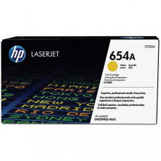 HP 654A (CF332A) Yellow Original LaserJet Toner Cartridge (15,000 Yield) - TAA Compliance CF332A