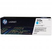 HP 312A (CF381A) Cyan Original LaserJet Toner Cartridge (2,700 Yield) - TAA Compliance CF381A