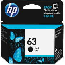 HP 63 Original Ink Cartridge - Single Pack - Inkjet - 190 Pages - Black - 1 Each F6U62AN#140