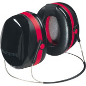 3m Optime 105 Behind-the-Head Earmuffs, Hearing Conservation H10B 10 EA/Case - Noise Reduction Rating Protection - Acrylonitrile Butadiene Styrene (ABS), Foam Earcup - Red, Black - 10 / Case - TAA Compliance H10B