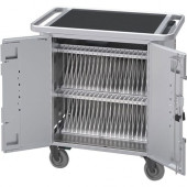 Bretford PureCharge Cart 40 - Steel - 36.3" Width x 21.8" Depth x 38.2" Height - TAA Compliance HGFM2BG1