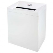 HSM Pure 740c Paper Shredder - Continuous Shredder - Cross Cut - 27 Per Pass - for shredding Paper - 0.188" x 1.125" Shred Size - P-4 - 17 ft/min - 15.70" Throat - 38.30 gal Wastebin Capacity - White HSM23734WG