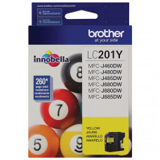 Brother Yellow Ink Cartridge (260 Yield) LC201Y