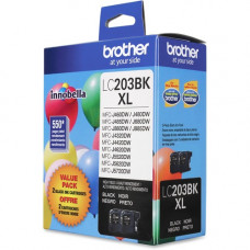 Brother Genuine Innobella LC2032PKS High Yield Black Ink Cartridges - Inkjet - High Yield - 550 Pages - Black - 2 / Pack LC2032PKS