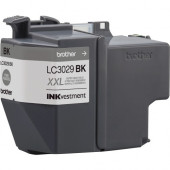 Brother Genuine LC3029BK INKvestment Super High Yield Black Ink Cartridge - Inkjet - Super High Yield - Black LC3029BK