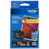 Brother Super High Yield Black Ink Cartridge (2,400 Yield) LC79BK