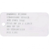 Panduit Pan-Code Marking Tag - Rectangular - 1000 / Pack MT350W17-Q-M