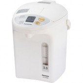 Panasonic 3.0L Electric Thermo Pot with Slow-Drip Coffee Feature - NC-EG3000 - 3.17 quart - White, Silver NC-EG3000