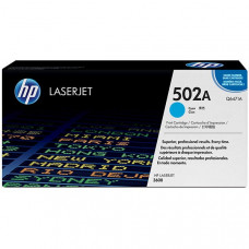 HP 502A (Q6471A) Cyan Original LaserJet Toner Cartridge (4000 Yield) - Design for the Environment (DfE), ENERGY STAR, TAA Compliance Q6471A