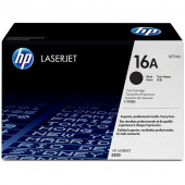 HP 16A (Q7516A) Black Original LaserJet Toner Cartridge (12000 Yield) - Design for the Environment (DfE), TAA Compliance Q7516A