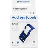 Seiko SmartLabel SLP-2RL Address Label - 1 1/8" Width x 3 1/2" Length - Rectangle - Direct Thermal - White - Paper - 130 / Roll - 1 / Each - TAA Compliance SLP-2RL