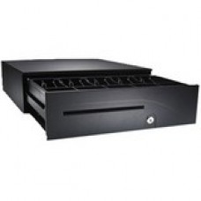 Apg Cash Drawer Series 100 Cash Drawer - 5 Bill x 5 Coin - Dual Media Slot - Black - Serial - TAA Compliance T484A-BL1616