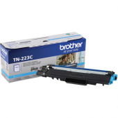 Brother Genuine TN-223C Standard Yield Cyan Toner Cartridge - Laser - Standard Yield - 1300 Pages - 1 Each TN223C