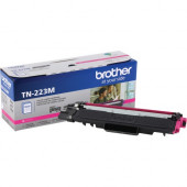 Brother Genuine TN-223M Standard Yield Magenta Toner Cartridge - Laser - Standard Yield - 1300 Pages - 1 Each TN223M