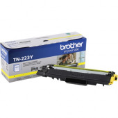 Brother Genuine TN-223Y Standard Yield Yellow Toner Cartridge - Laser - Standard Yield - 1300 Pages - 1 Each TN223Y