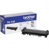 Brother Genuine TN-730 Toner Cartridge - Black - Laser - 1200 Pages - 1 Each TN730