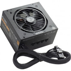 EVGA BQ Power Supply - Internal - 120 V AC, 230 V AC Input - 3.3 V DC / 500 W, 5 V DC, 12 V DC, 12 V DC, 5 V DC Output - 1 +12V Rails - 1 Fan(s) - 85% Efficiency-80 PLUS Bronze; RoHS; WEEE Compliance 110-BQ-0500-K1