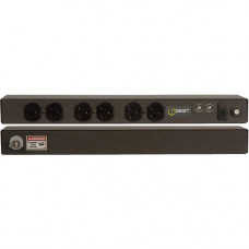 Vertiv Co Geist SPFN064-1023TL 6-Outlets PDU - Basic - NEMA L5-20P - 6 x NEMA 5-20R - 120 V AC - 1U - Horizontal - Rack-mountable - TAA Compliance 11266