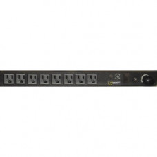 Vertiv Co Geist NSVLN080-101R15 8-Outlets PDU - Basic - NEMA 5-15P - 8 x NEMA 5-15R - 120 V AC - 0U/1U - Horizontal/Vertical - Rack-mountable - TAA Compliance 12815