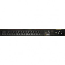 Vertiv Co Geist Basic 8-Outlets PDU - Basic - NEMA L5-20P - 8 x NEMA 5-20R - 120 V AC - 1900 W - 0U/1U - Horizontal/Vertical - Rack-mountable - TAA Compliance 12851