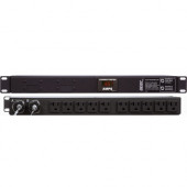 Vertiv Co Geist Basic 10-Outlet PDU - Basic - NEMA 5-20P - 10 x NEMA 5-20R - 120 V AC - 1900 W - Horizontal - Rack-mountable - TAA Compliance 14664