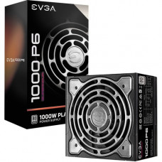 EVGA SuperNOVA 1000 P6 1000W Power Supply - Internal - 120 V AC, 230 V AC Input - +3.3VDC @ 25A, +5 VDC @ 25A, +12VDC @ 83.3A, -12VDC @ 0.5A, +5VDC @ 3A Output - 1000 W - 1 Fan(s) - 94% Efficiency 220-P6-1000-X1