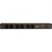 Vertiv Co Geist SPF064-1023 6-Outlets PDU - Basic - NEMA L5-20P - 6 x NEMA 5-20R - 120 V AC - 1U - Horizontal - Rack-mountable - TAA Compliance 38070