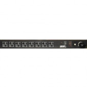 Vertiv Co Geist Basic 8-Outlets PDU - Basic - NEMA L5-20P - 8 x NEMA 5-20R - 120 V AC - 1900 W - Horizontal - Rack-mountable - TAA Compliance 38380