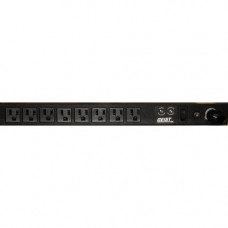 Vertiv Co Geist VSSL084-101R15 8-Outlets PDU - Basic - NEMA 5-15P - 8 x NEMA 5-15R - 120 V AC - 0U - Horizontal/Vertical - Rack-mountable - TAA Compliance 38438